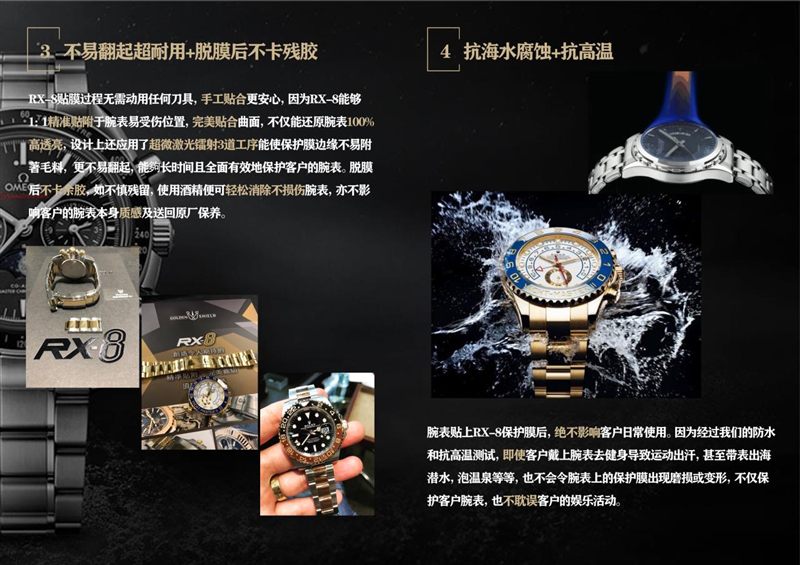 腕表表链保护效果